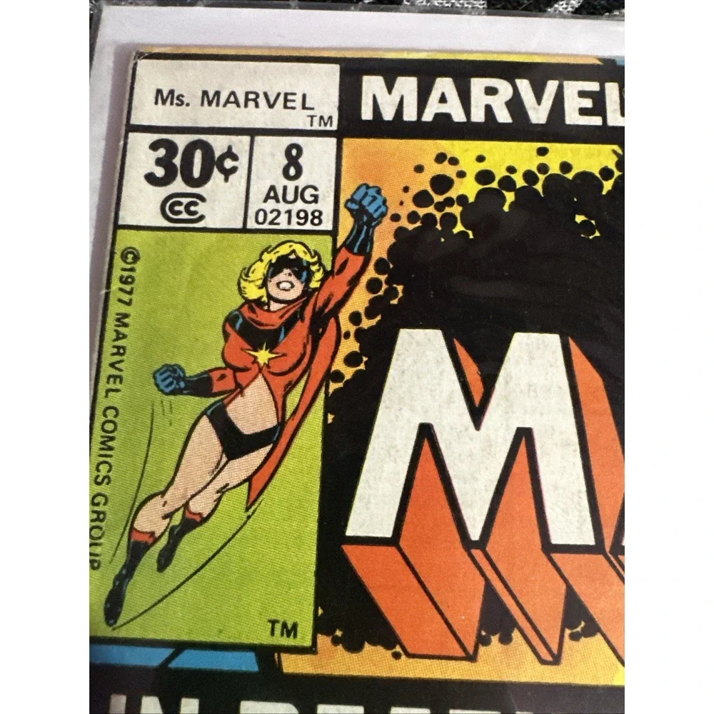 VTG Marvel Comics Group - Ms. Marvel  In Deaths Dark Waters!  #8 AUG !